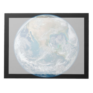 Bloc-note Terre Pleine Montrant L'Amérique Du Nord Et Le Mex