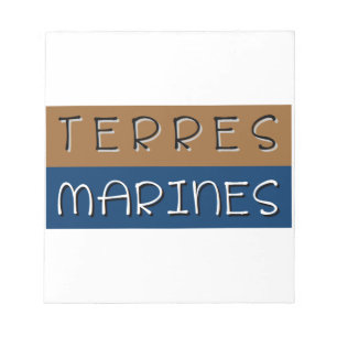 Bloc-note Terres marines