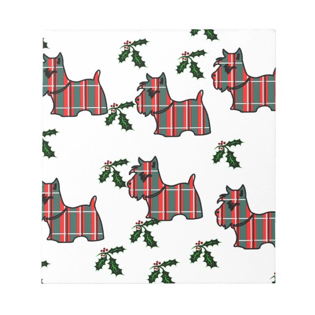 BLOC-NOTE TERRIER ÉCOSSAIS (Devant)