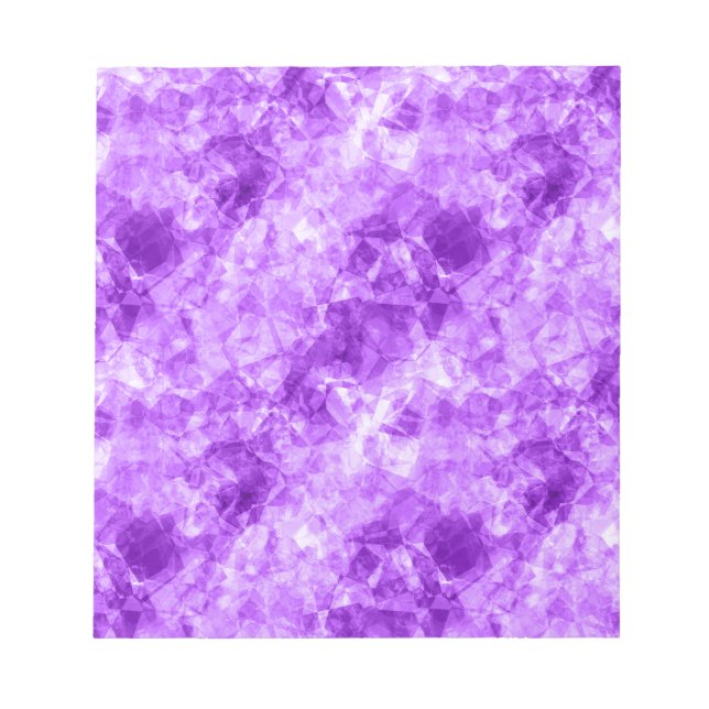 Bloc-note Texture crumplée violette (Devant)