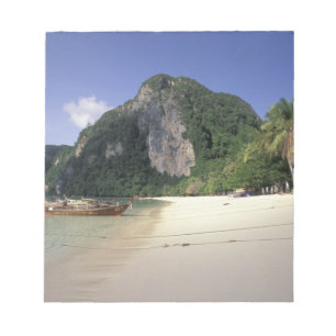 Bloc-note Thaïlande, mer d'Andaman, île de Ko Phi Phi, plage