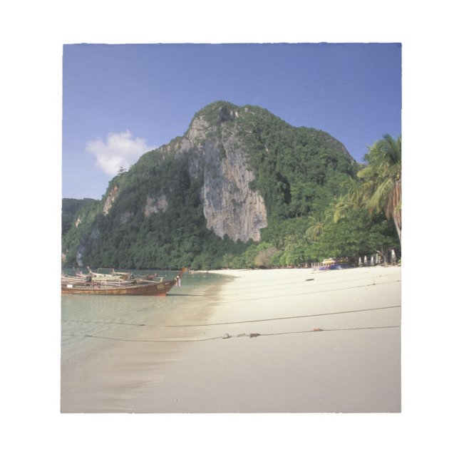 Bloc-note Thaïlande, mer d'Andaman, île de Ko Phi Phi, plage (Devant)