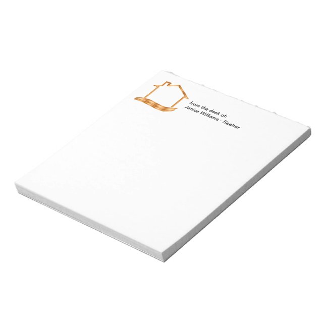 Bloc-note Thème immobilier Classy Realtor (Tourné)