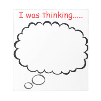 Bloc-note Thoughts Notepad