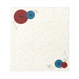 Bloc-note Threads et boutons