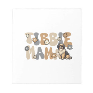 Bloc-note Tibetan Spaniel Groovy Tibbie Maman