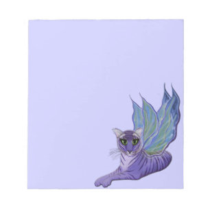 Bloc-note Tigerpixie Fairy Tigre Imaginaire Cat Art Notepad