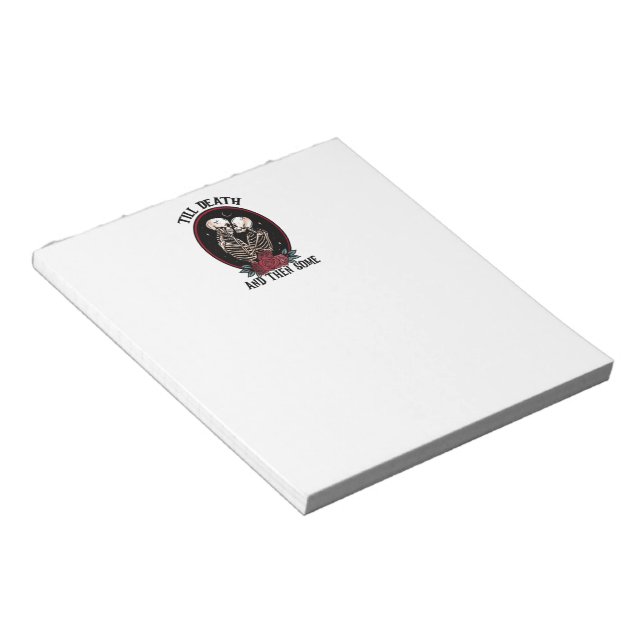 Bloc-note 'Till Death Notepad (Incliné)