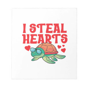 Bloc-note Tortue de mer Tortue de Valentine Copie Copie Copi