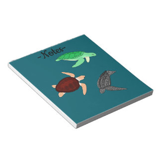 Bloc-note Tortues marines