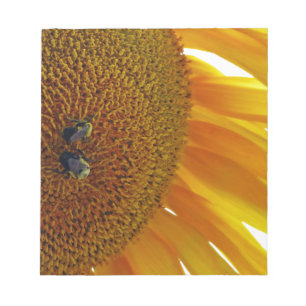 Bloc-note Tournesol aux bourdons