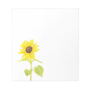 Bloc-note 'Tournesol dansant'