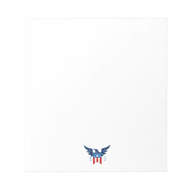 Bloc-note Tout American Eagle & Flag Patriotic (Devant)
