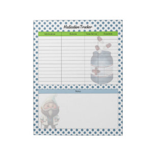 Bloc-note Tracker de médicaments Gnome pour un médecin migno