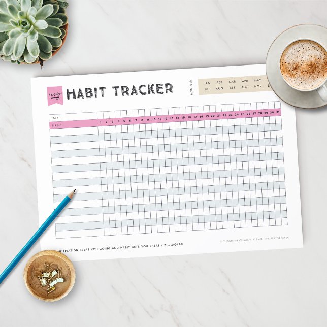 Bloc-note Tracker Habit (Créateur téléchargé)