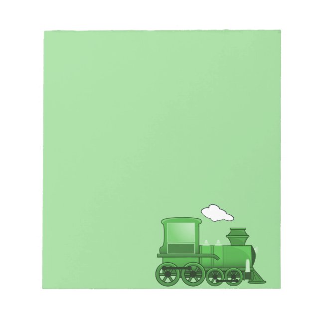 Bloc-note Train à vapeur (Devant)