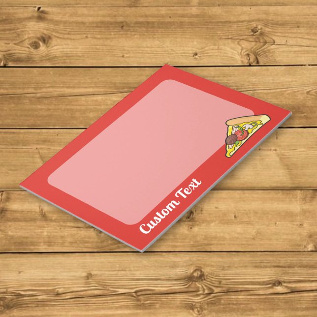 Bloc-note Tranche de pizza (Créateur téléchargé)