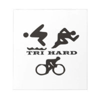 Tri Hard Triathlon Cadeaux Vêtements et accessoire