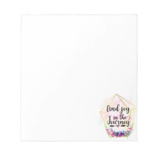 Bloc-note Trouvez La Joie Dans Le Voyage