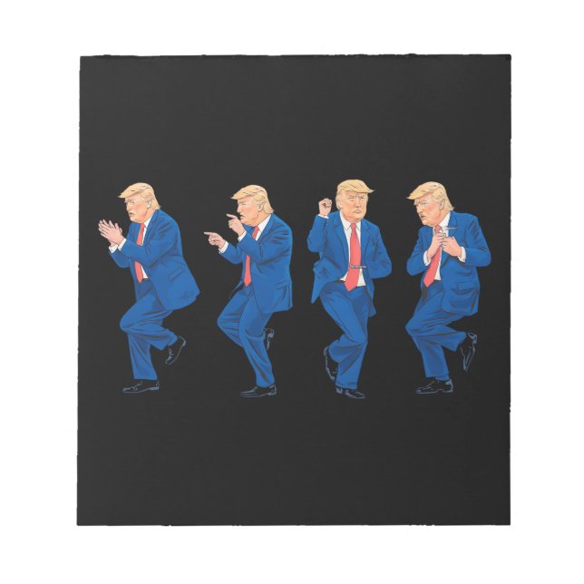 Bloc-note Trump 45 47 Danser Danser Danser Président des Éta (Devant)