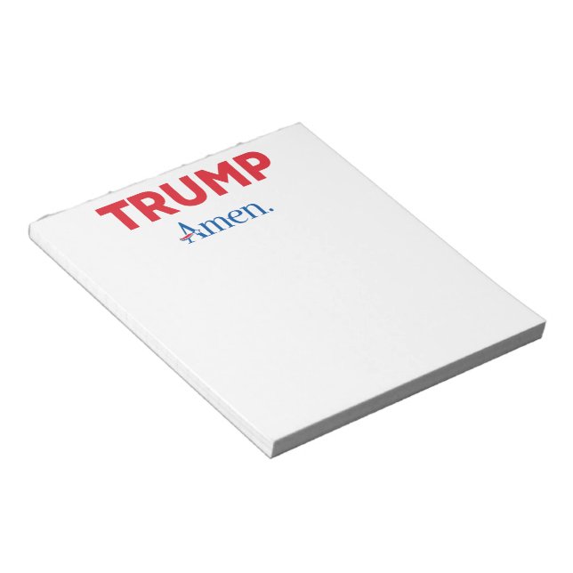 Bloc-note Trump Amen (Incliné)