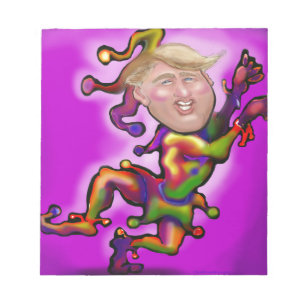 Bloc-note Trump Jester