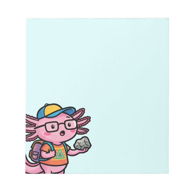 Bloc-note Tu es sûr que les questions de axolotl sont mignon (Devant)