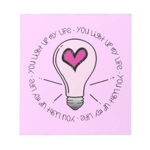 Bloc-note Tu Illumines Ma Vie