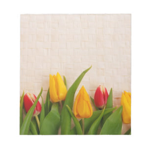 Bloc-note Tulipes de ressort
