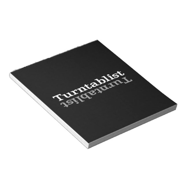 Bloc-note Turnstitut ʇ sılqɐ ʇ ud n (Incliné)