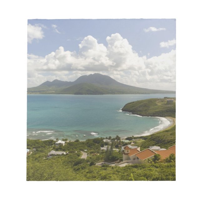 Bloc-note Turtle Beach, péninsule sud-est, St Kitts, (Devant)