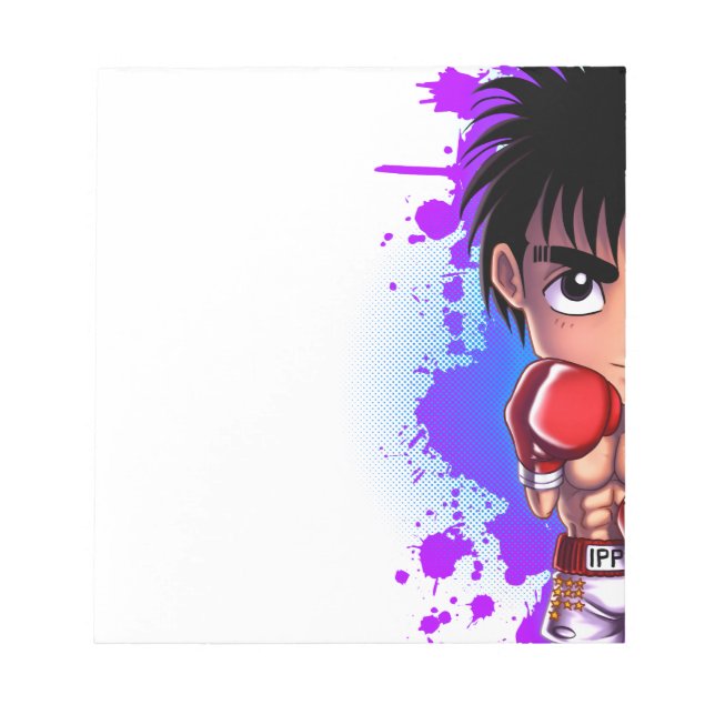 Bloc-note Type de boxe (Devant)