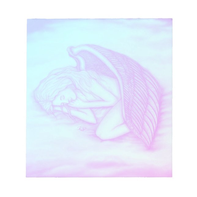 Bloc-note Un ange endormi (Devant)