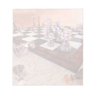 Bloc-note Un jeu d'échecs