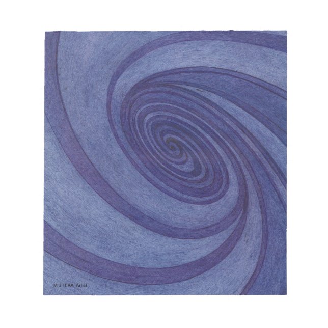 Bloc-note Une étude de Koru #2 (Devant)