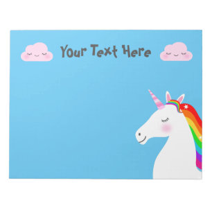 Bloc-note Unicorne