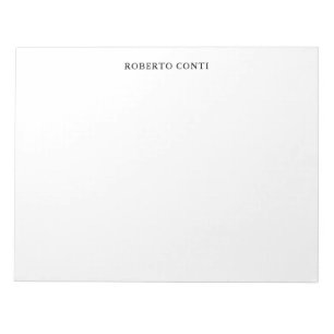 Bloc-note Unique minimaliste moderne