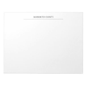 Bloc-note Unique minimaliste moderne