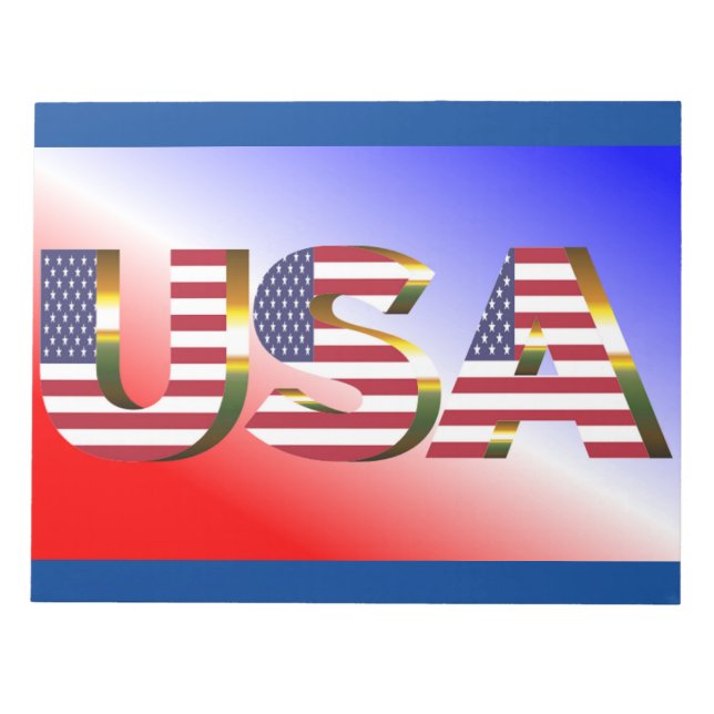 BLOC-NOTE USA (Devant)