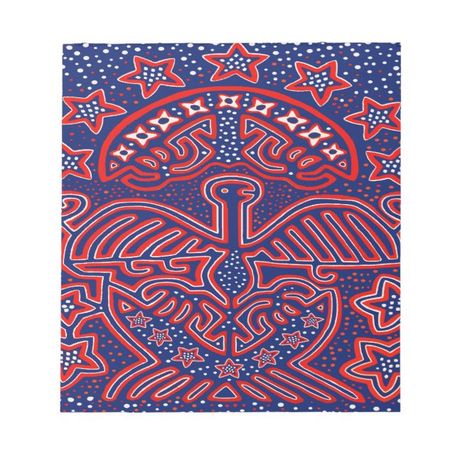 Bloc-note USA Eagle Democratic Patriot (Devant)