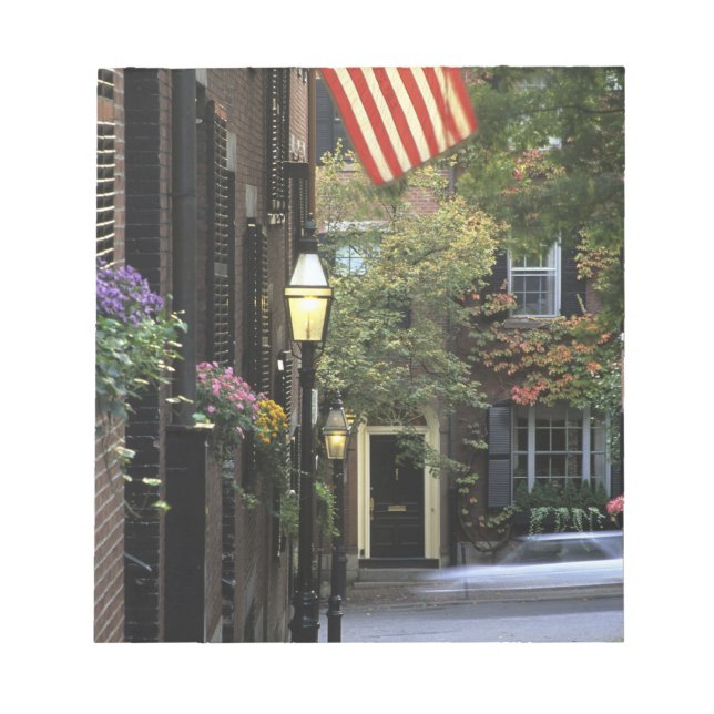 Bloc-note USA, Massachusetts, Boston, Beacon Hill. (Devant)