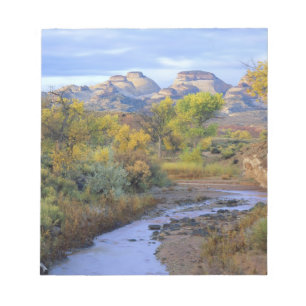 Bloc-note UTAH.États-Unis Pleasant Creek en automne au leve