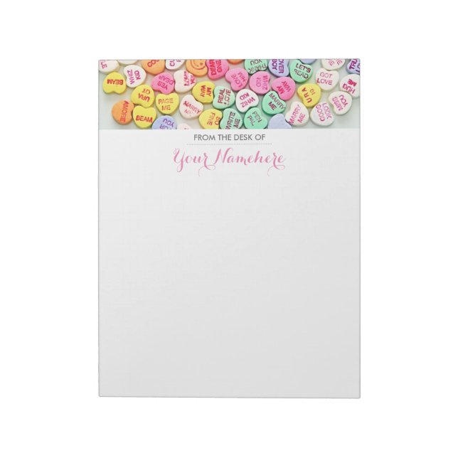 Bloc-note Valentine (Tourné)