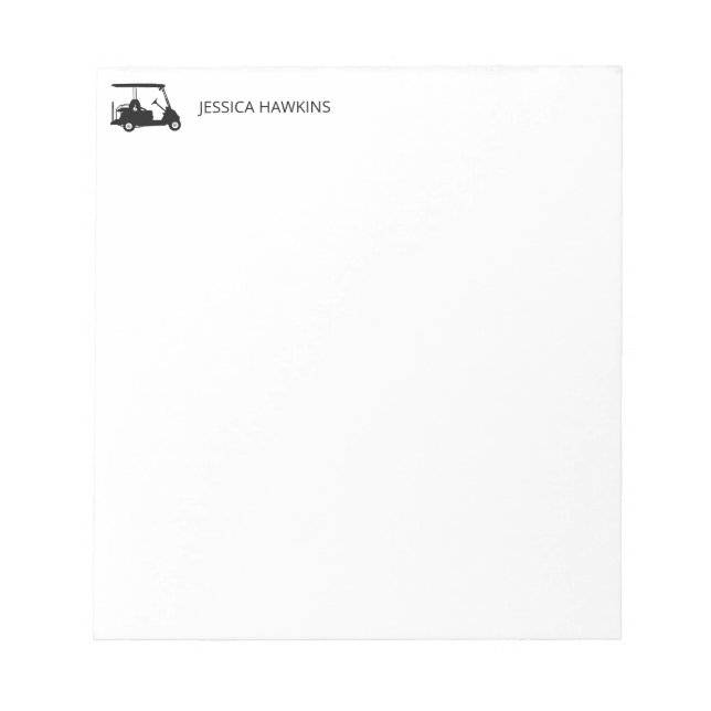 Bloc-note Ventilateur de golf simple (Devant)