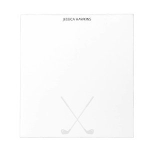 Bloc-note Ventilateur de golf simple papeterie personnelle C