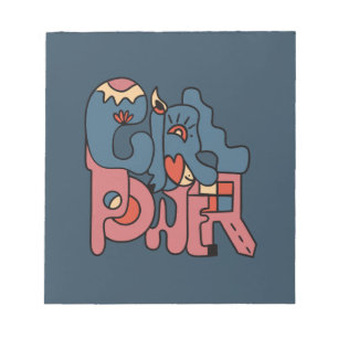 Bloc-note Version Fille Power Dark