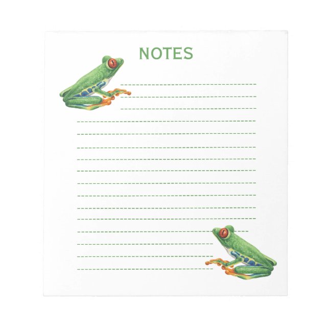 Bloc-note Vert clair (Devant)
