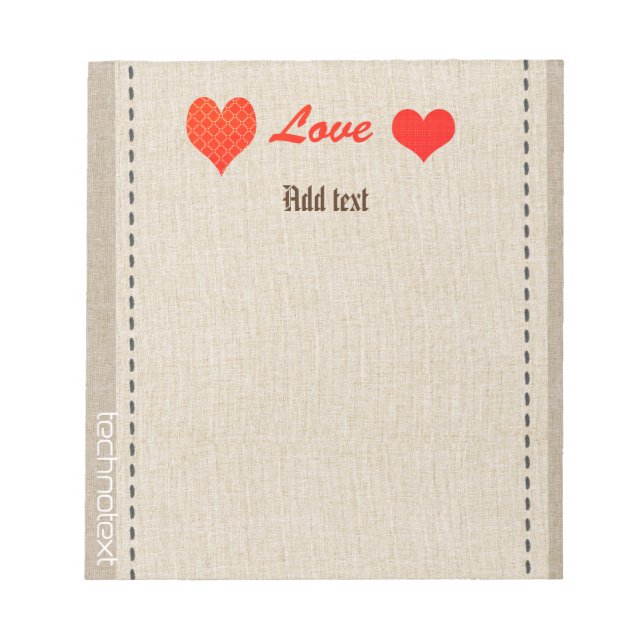 Bloc-note Vibe Gold Holidays (Devant)