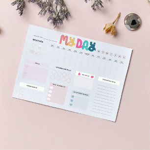 Bloc-note Vieillissement en place, Planificateur quotidien d