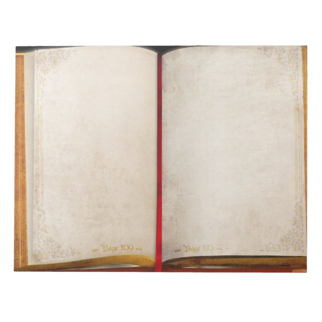 Bloc-note Vieux livre (Devant)